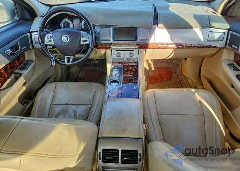 2010 Jaguar Xf Premium from USA, damaged, VIN SAJWA0GB7ALR52400